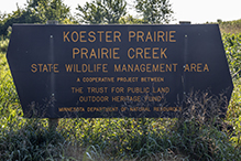 Prairie Creek WMA, Koester Prairie Unit