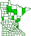 Range Map – black-tipped darner